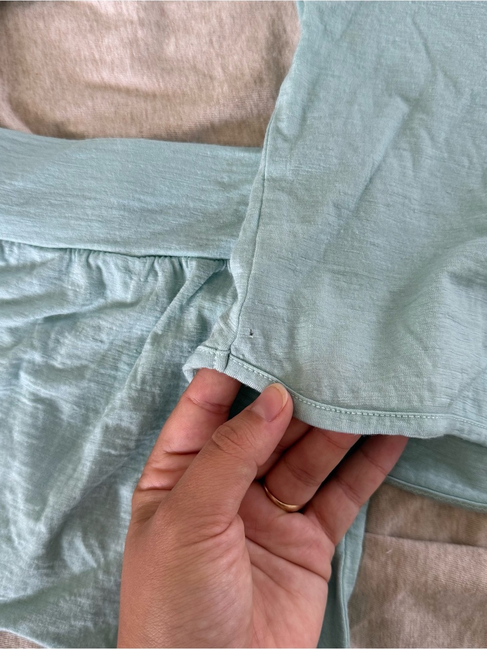 Nui Kids Matching Set in Light Teal Blue - Picture 4 of 6